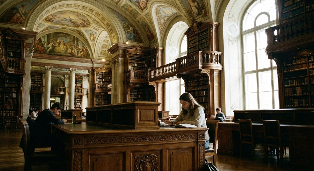 MAK Lesesaal Wien zum Lernen